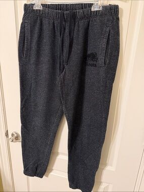 Roots Charcoal Heathered Drawstring Joggers
